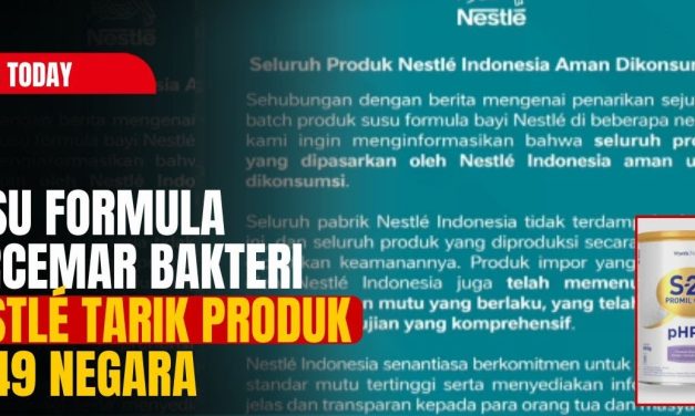 Sejumlah Negara Tarik Susu Formula Dari Peredaran, Ada Apa?