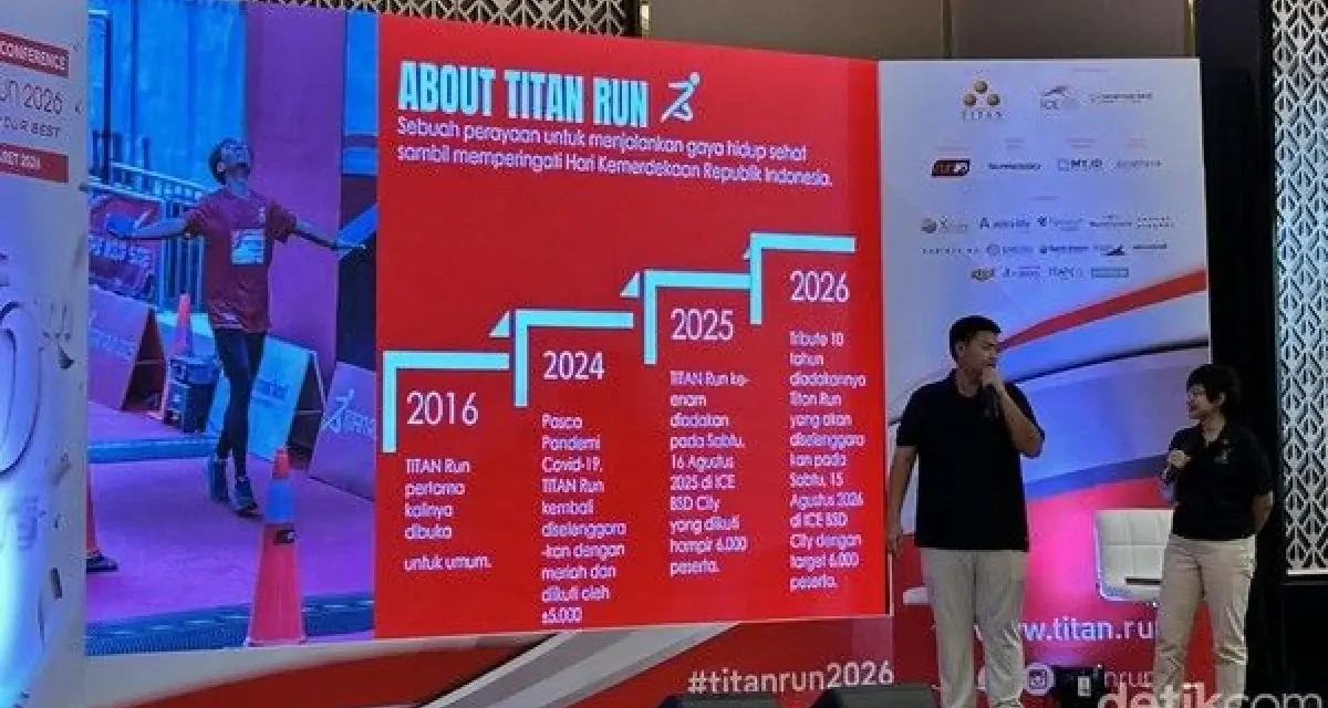 Jelang Musim Kompetisi Atlet Nasional Manfaatkan Titan Run 2026