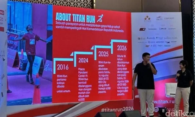 Jelang Musim Kompetisi Atlet Nasional Manfaatkan Titan Run 2026