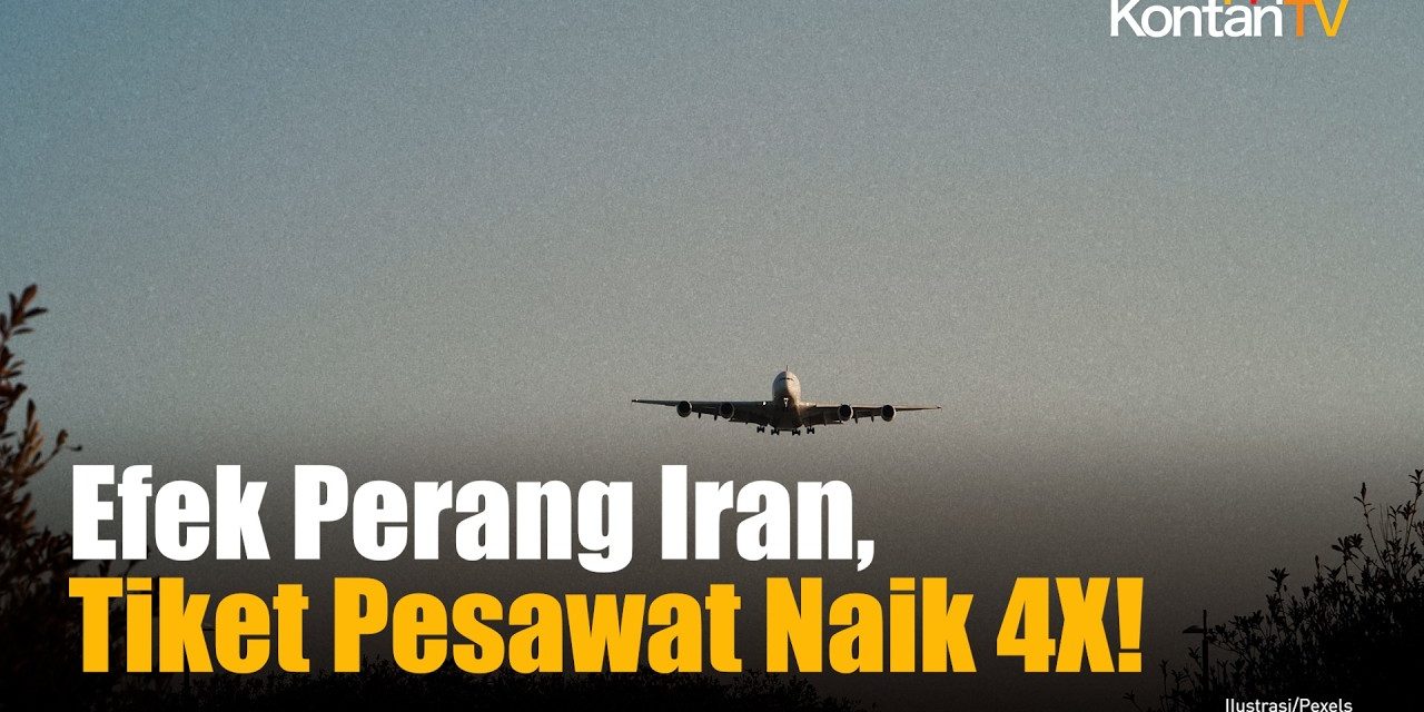Efek Konflik Timur Tengah, Tiket Pesawat Global Terancam Naik