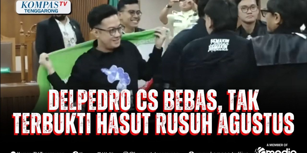Majelis Hakim Bacakan Putusan Kasus Delpedro Cs Dan Bebas