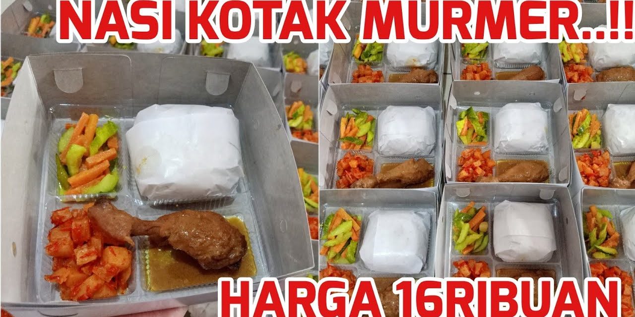 Ide Bisnis Rumahan: Mulai Catering Nasi Kotak Modal Rp1 Juta