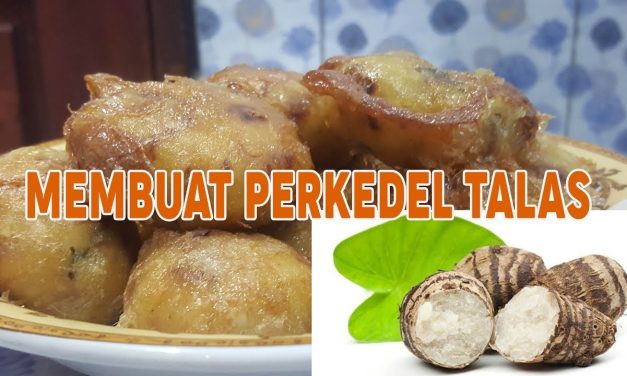 Tips Membuat Perkedel Talas Anti Gagal, Cocok Untuk Lauk