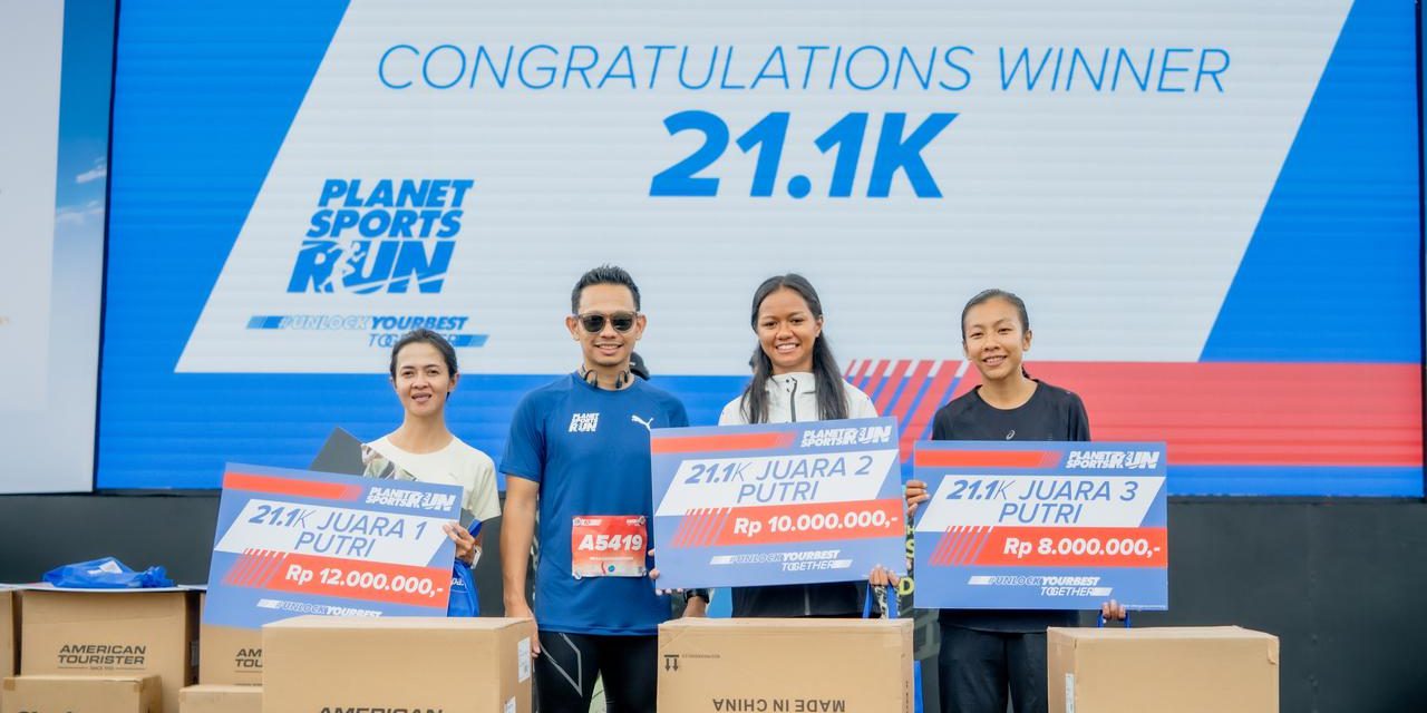 Performa Atlet Puma Warnai Planet Sports Run 2026