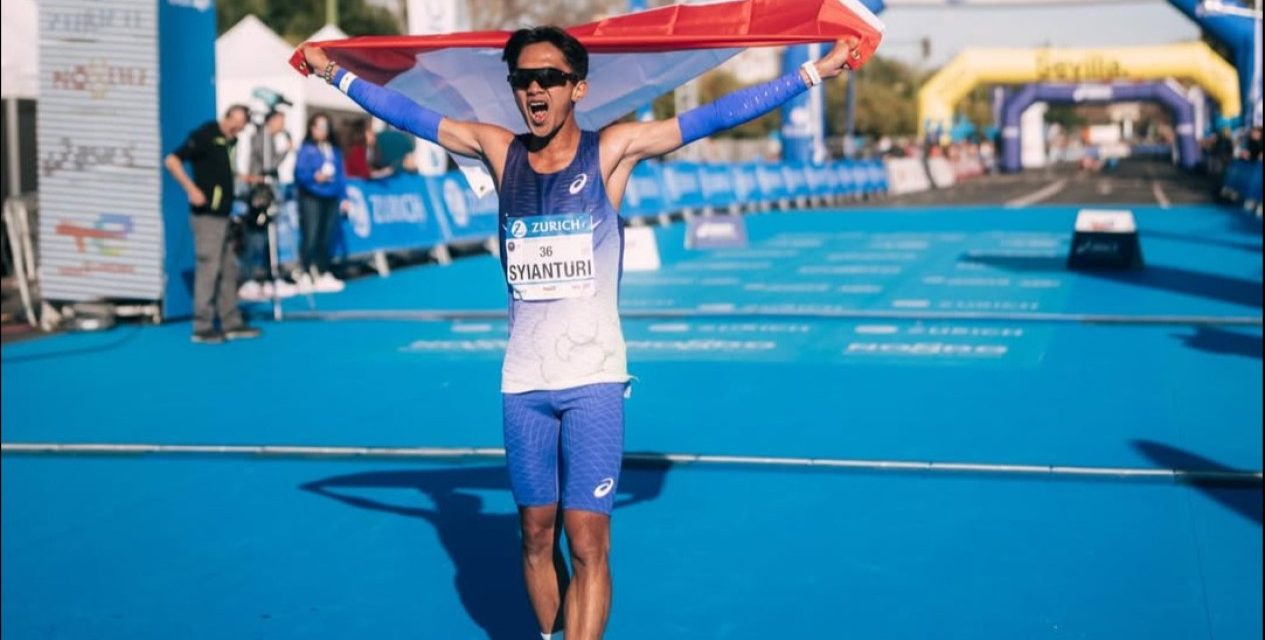 Robi Syianturi Ukir Rekor Ganda Di Sevilla Marathon