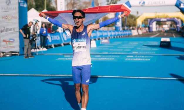 Robi Syianturi Ukir Rekor Ganda Di Sevilla Marathon