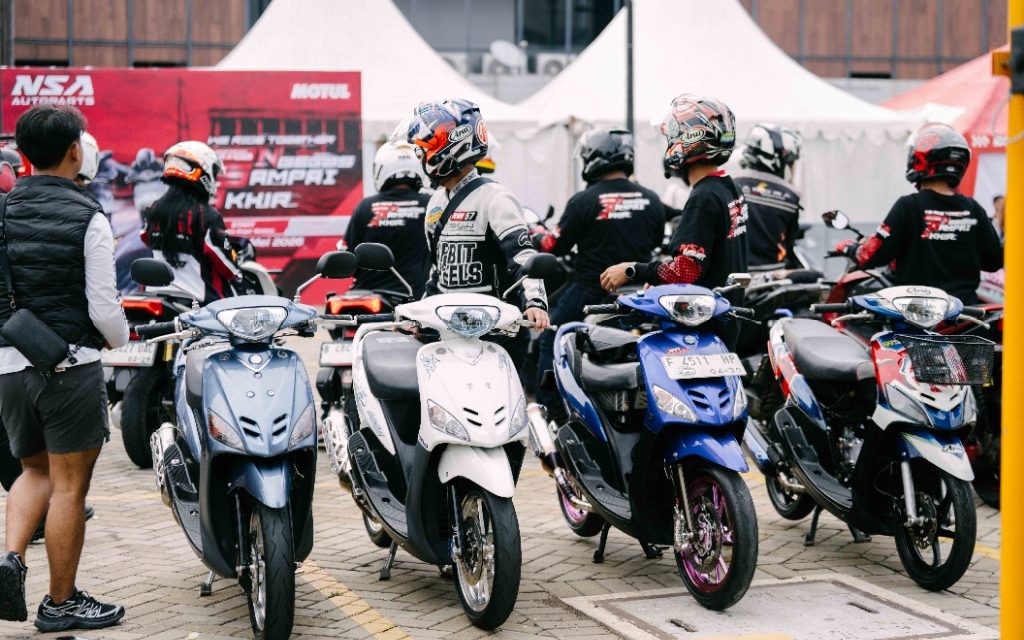Skutik Modifikasi Di Bogor Ride With Motul X NSA Autoparts