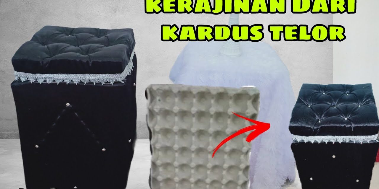 Wadah Telur Bekas Bisa Jadi Barang Kreasi Yang Bermanfaat