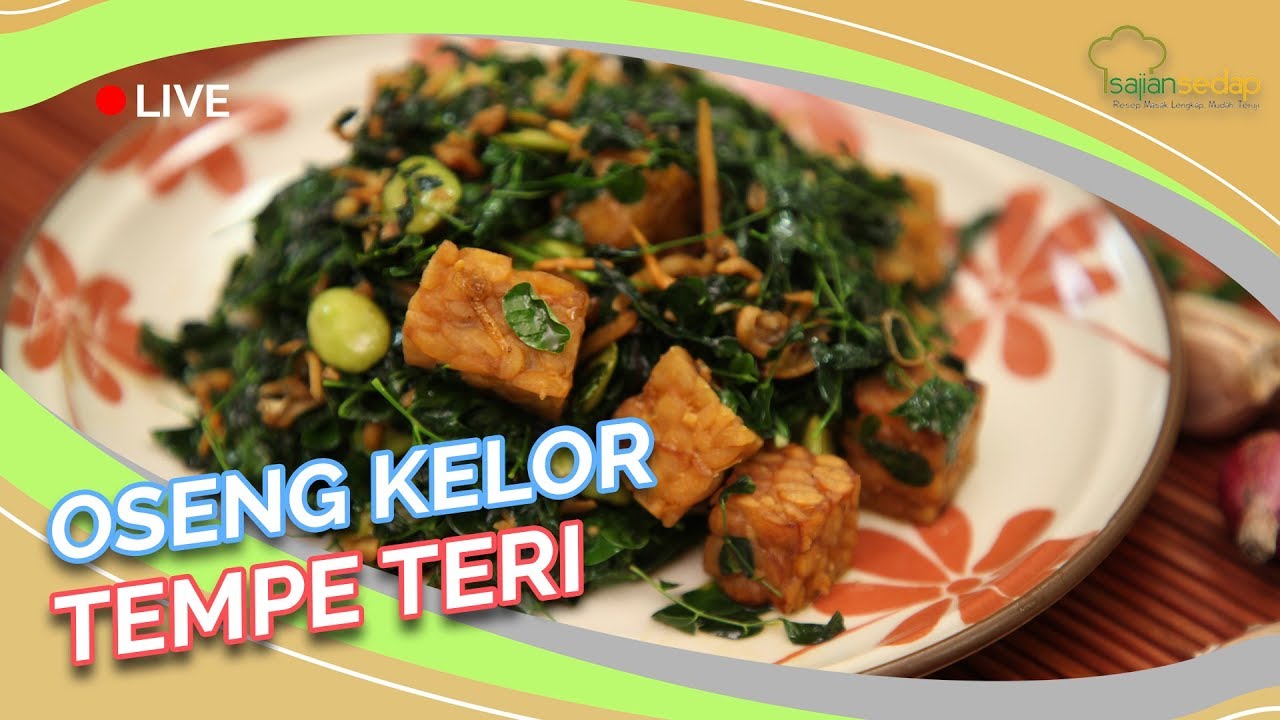 Tumis Tempe Daun Kelor