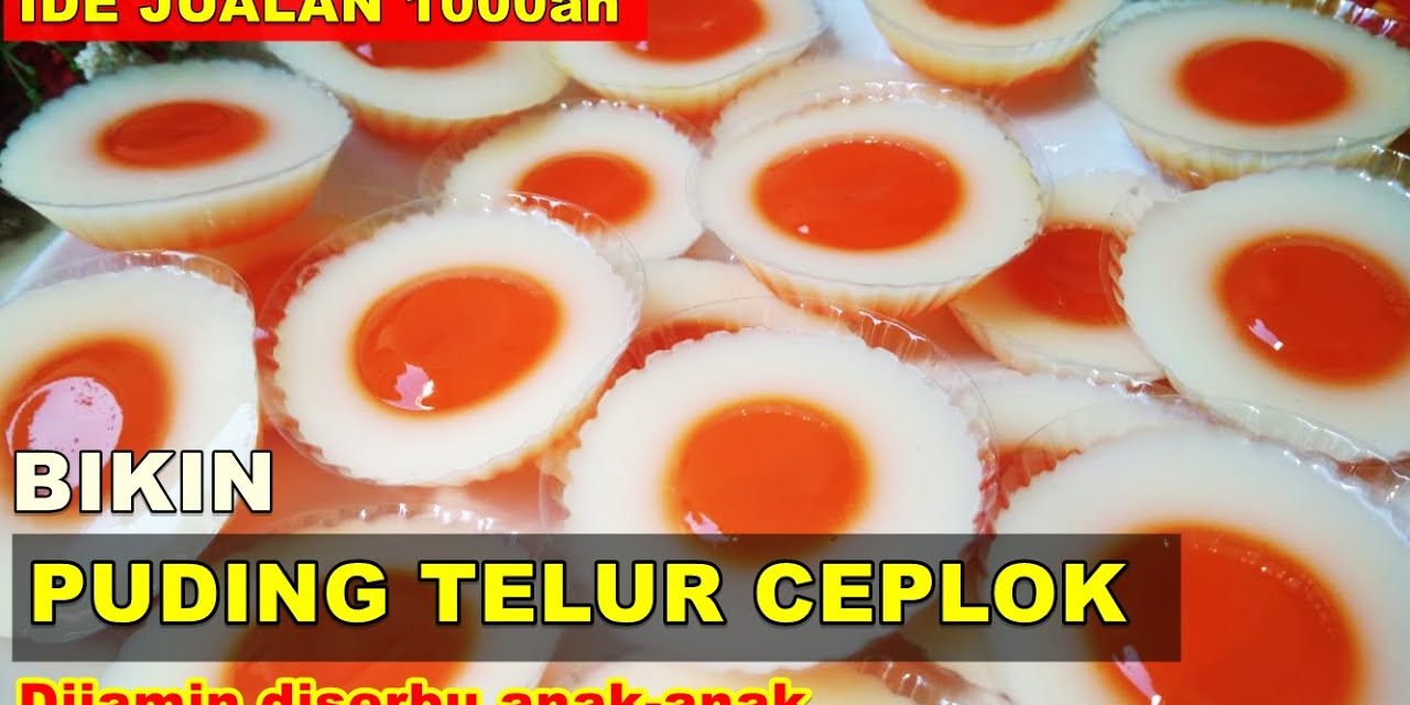 Resep Praktis Agar-Agar Telur Anti Gagal, Cocok Untuk Pemula