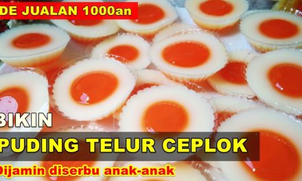 Resep Praktis Agar-Agar Telur Anti Gagal, Cocok Untuk Pemula