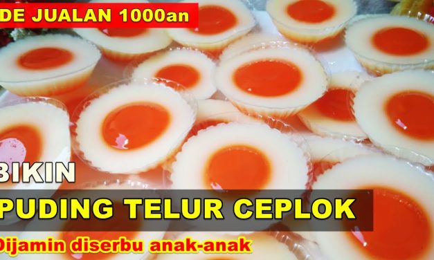 Resep Praktis Agar-Agar Telur Anti Gagal, Cocok Untuk Pemula