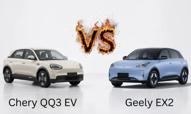 Dimensi Lebih Bongsor, Chery QQ3 EV Tantang Geely EX2