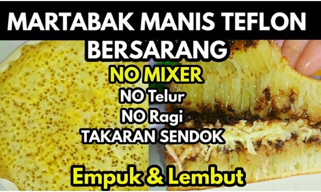Martabak Manis Takaran Sendok Anti Gagal, Cocok Untuk Jualan