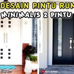 Inspirasi Desain Rumah Minimalis 2 Pintu Masuk Kesan Lebih Luas