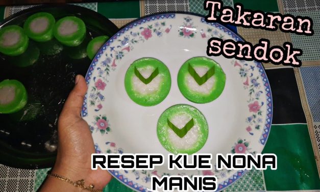Kue Nona Manis Takaran Sendok: Resep Sederhana Anti Gagal