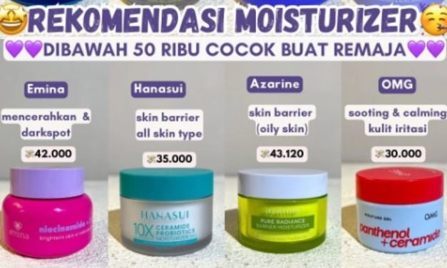 Alternatif Moisturizer Harga Pelajar Cocok Untuk Semua Jenis Kulit