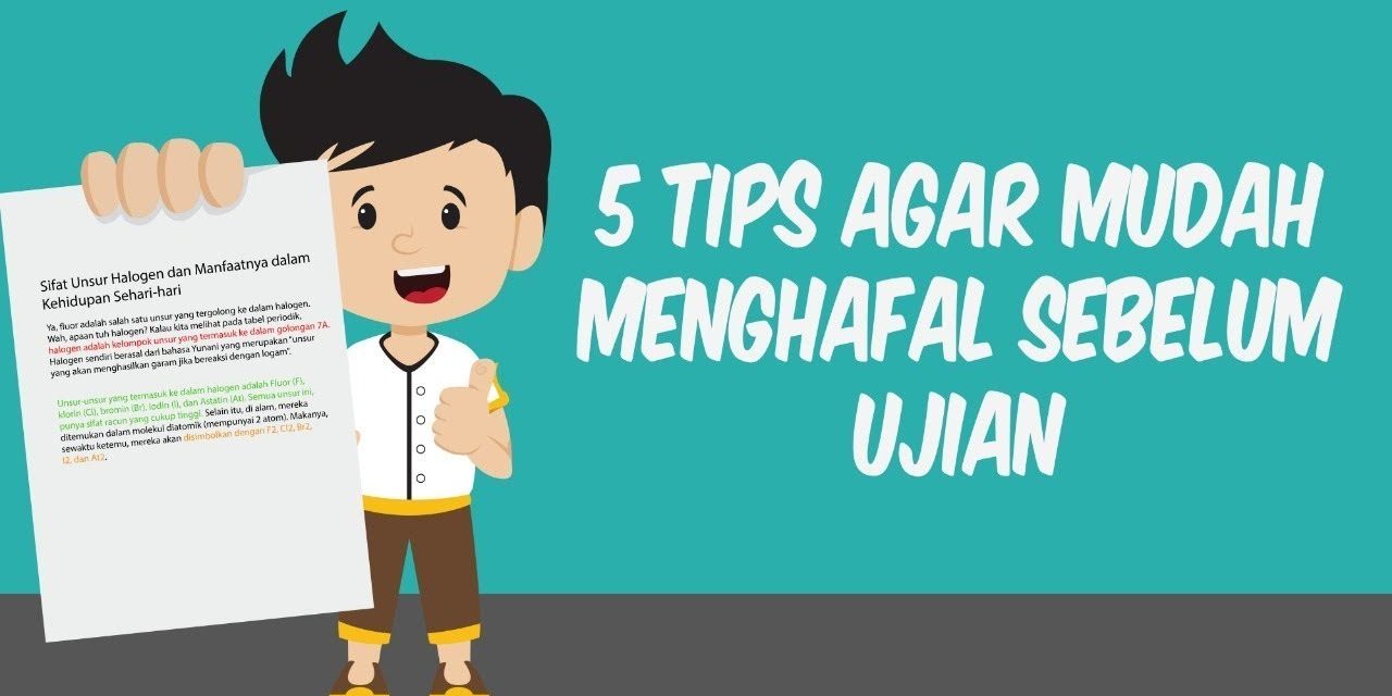 Tips Menghafal Materi Dengan Cepat, 7 Cara Ampuh Bisa Dicoba!