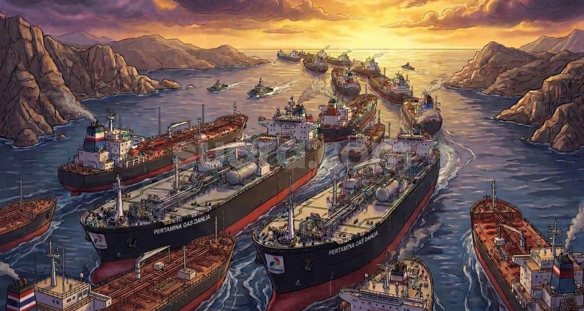 Iran Buka Jalur Pelayaran Selat Hormuz Bagi Kapal Non-Musuh