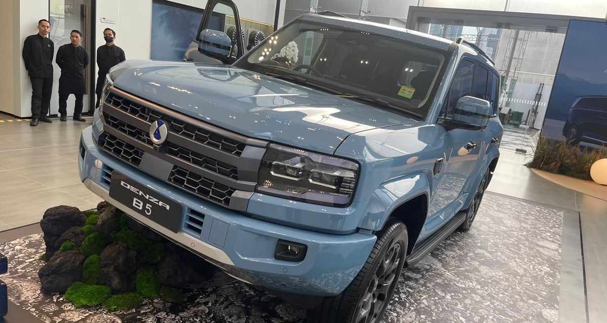 Gagah Dan Tangguh! Denza B5 Siap Taklukkan Medan Offroad