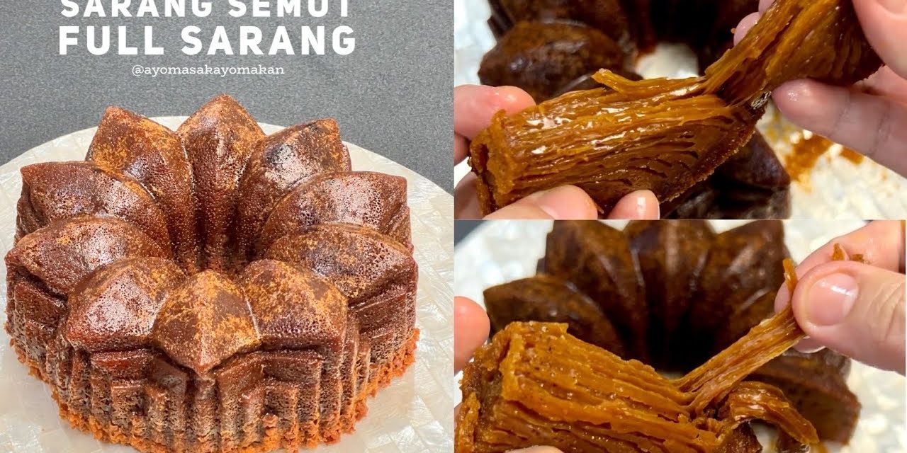 Bolu Caramel Sarang Semut, Manis Unik Yang Bikin Ketagihan
